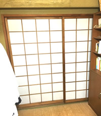障子施工事例